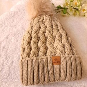 Page One Women's Ribbed Winter Beanies -Soft and Warm NWT